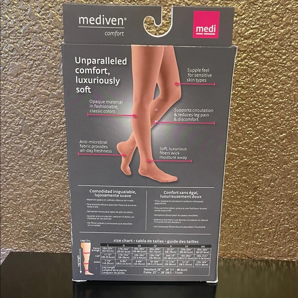 Medi Mediven Comfort Compression Stockings - Picture 2 of 13